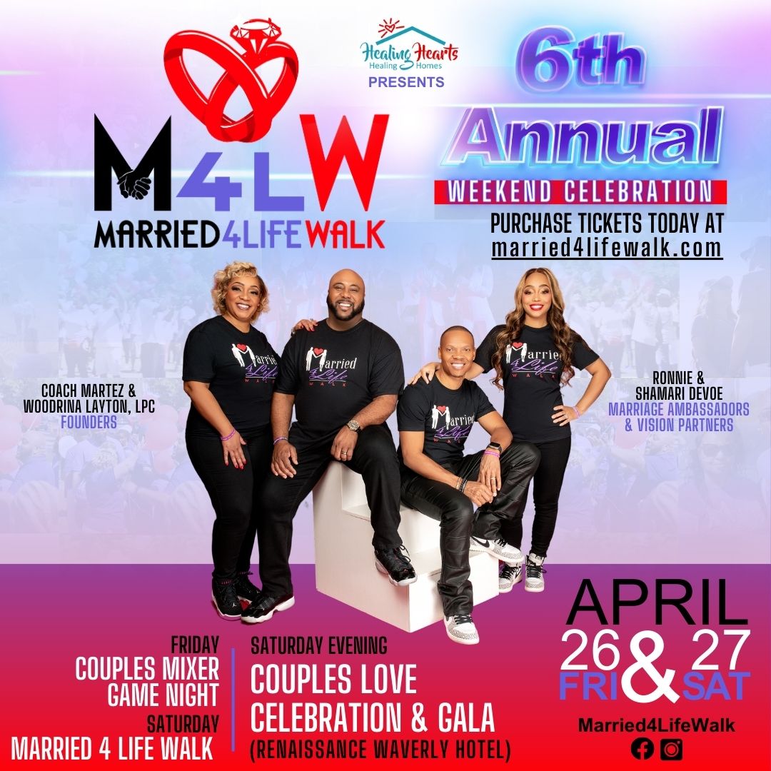 Unlock the Power of Love: Married 4 Life Walk Promises Joy, Community, and  Unity – The Recap Report